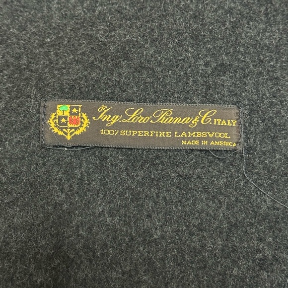 Christian Dior Loro Piana Wool Vintage Military Coat COA - Picture 7 of 10